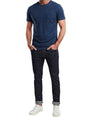Image for Men's Textured Top,Navy