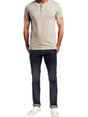 Image for Men's Plain Top,Light Grey
