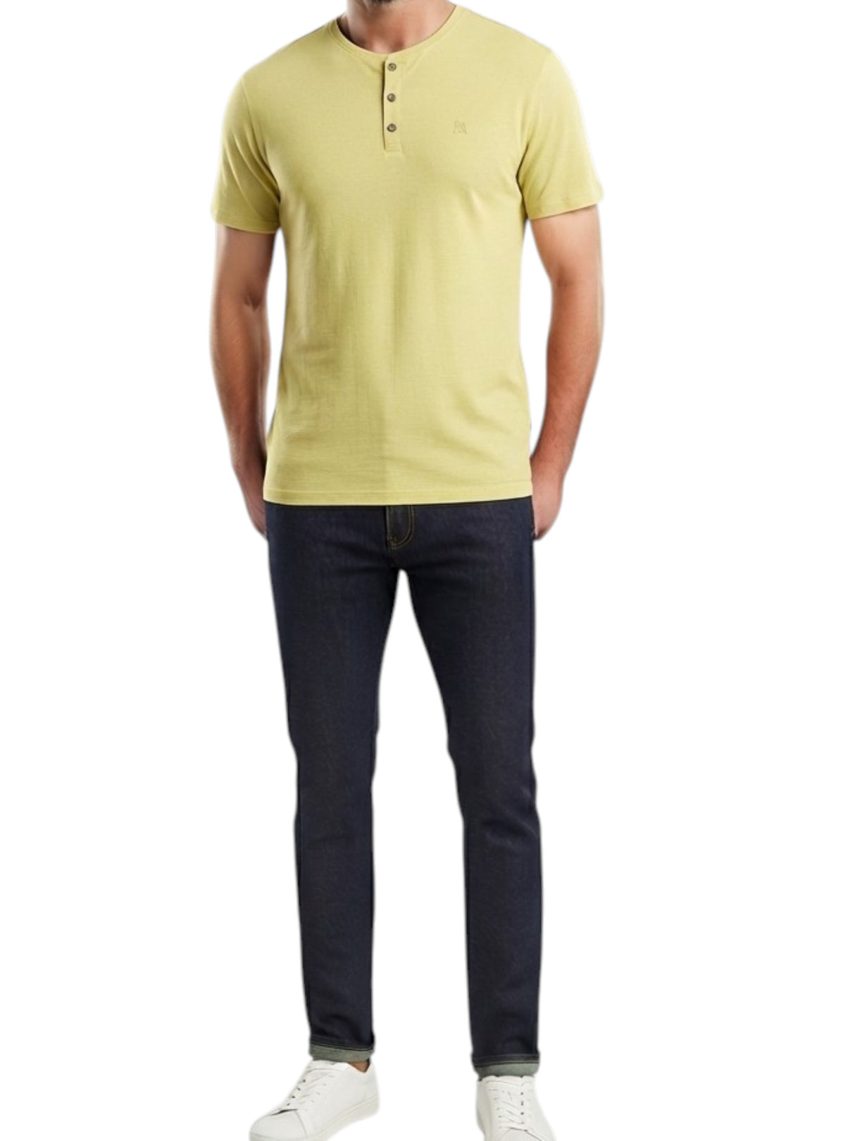 Image for Men's Plain Top,Light Green