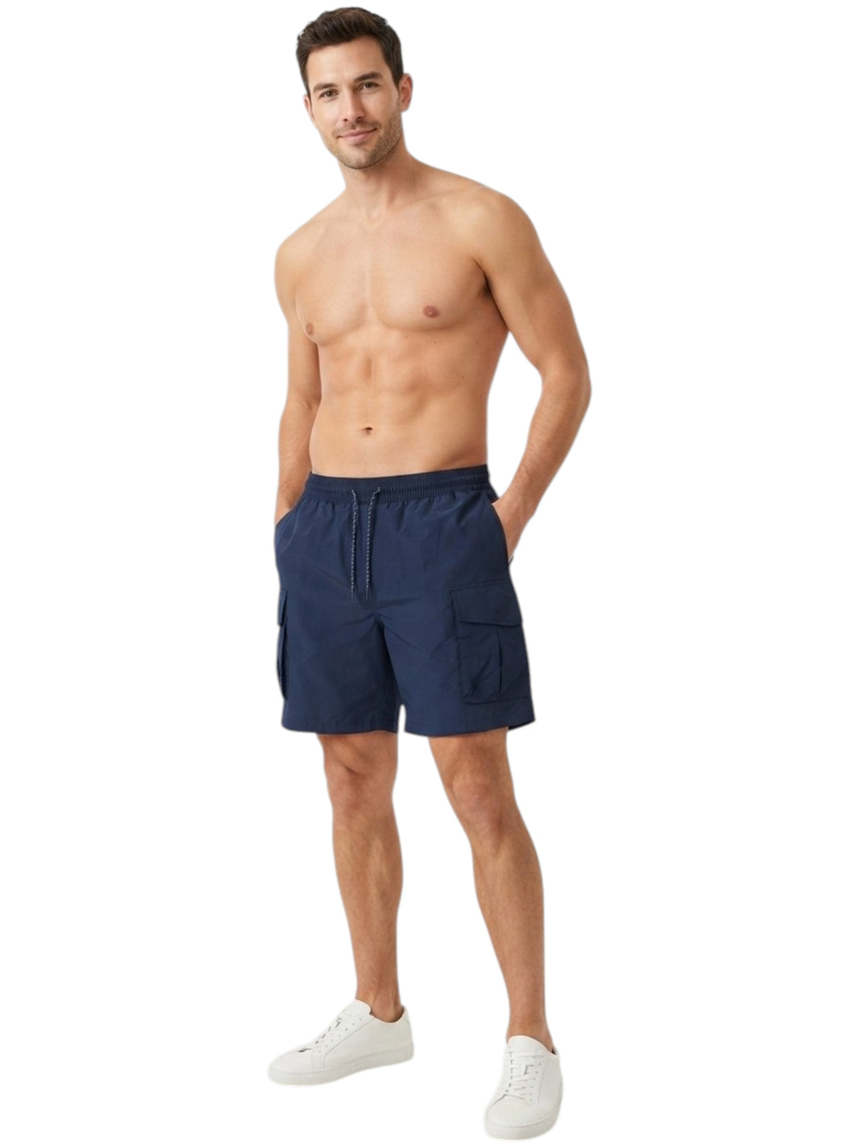 Image for Men's Plain Short,Navy