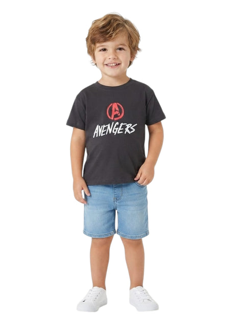 Image for Kids Boy's Printed Top ,Dark Grey