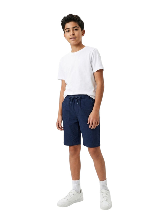 Image for Kids Boy's Plain Short ,Navy