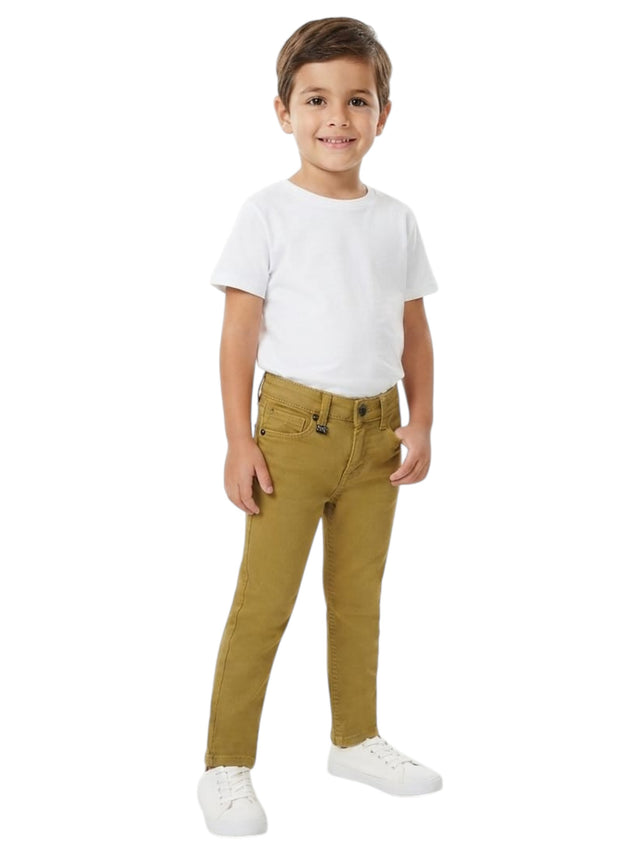 Image for Kids Boy's Plain Pants,Olive