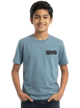 Image for Kids Boy's Printed Top,Dusty Navy
