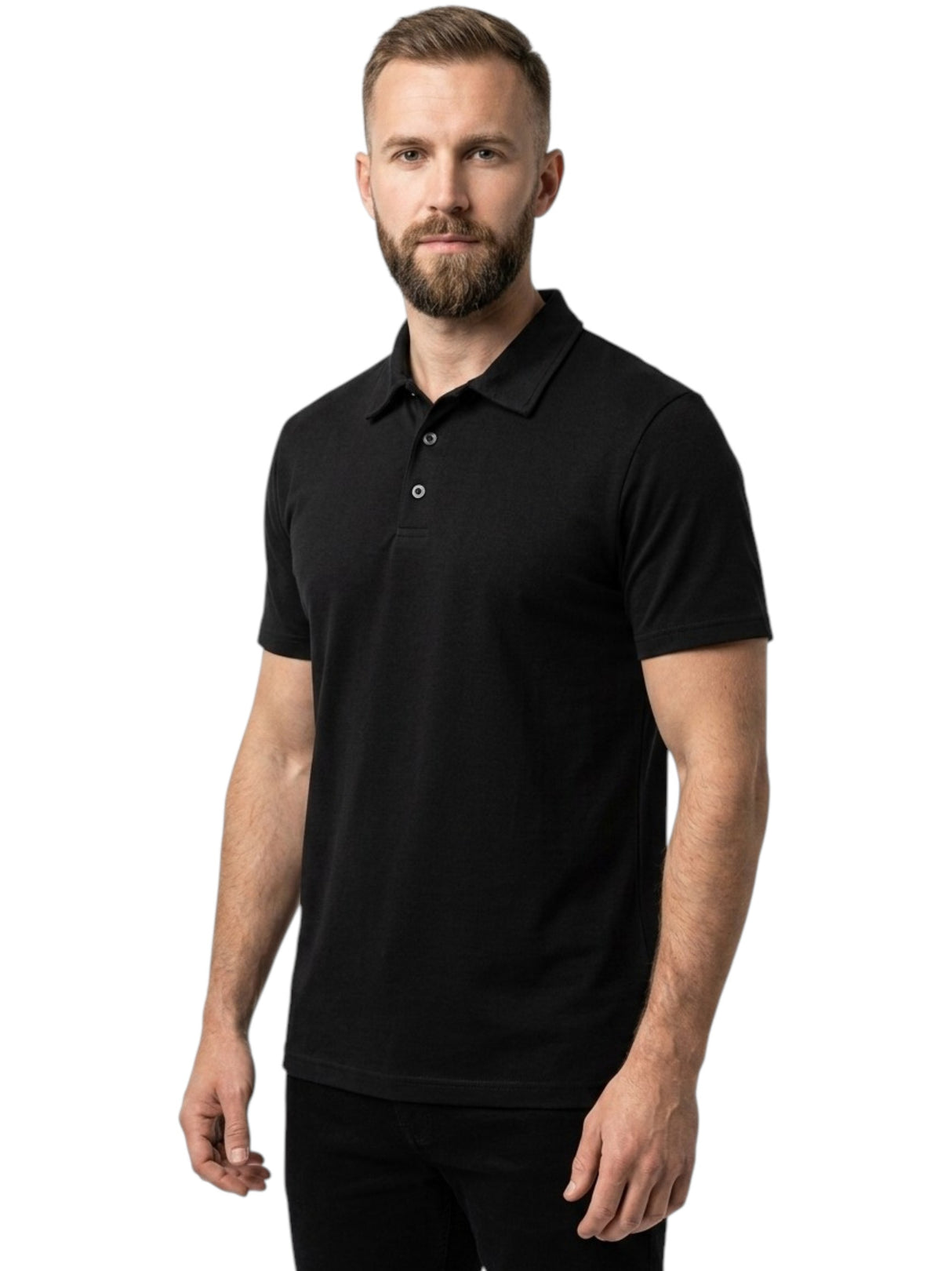 Image for Men's Plain T-Shirt,Black