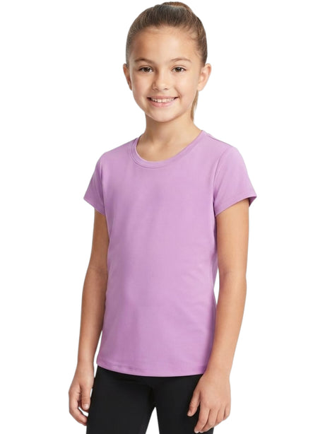 Image for Kids Girl's Plain Top,Purple