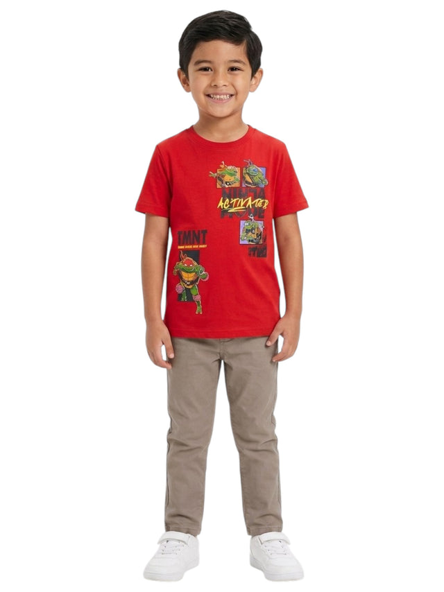 Image for Kids Boy's Printed Top,Red
