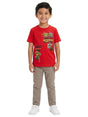 Image for Kids Boy's Printed Top,Red