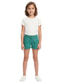 Image for Kids Girl's Plain Solid Short,Turquoise 