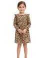 Image for Kids Girl's Printed Dress,Tiger