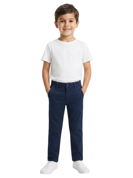 Image for Kids Boy's Plain Solid Pant,Navy