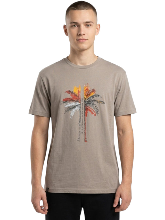 Image for Kids Boy's Printed Top,Dark Khaki