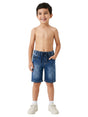 Image for Kids Boy's Washed Denim Short,Navy