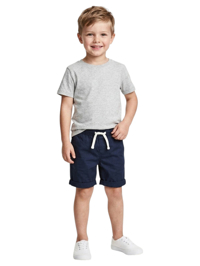 Image for Kids Boy's Plain Solid Short,Navy