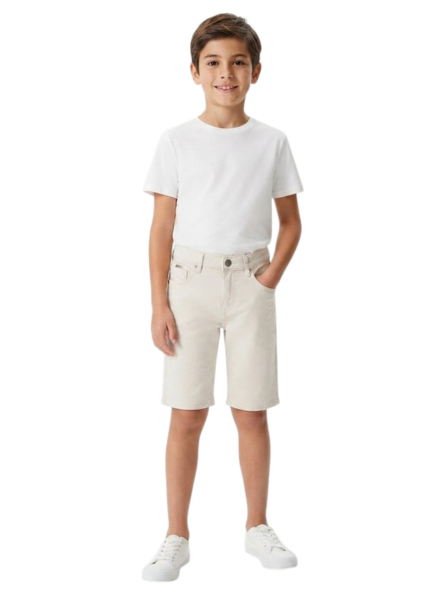 Image for Kids Boy's Plain Solid Short,Beige
