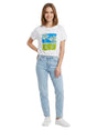 Image for Kids Girl's Printed Top,White
