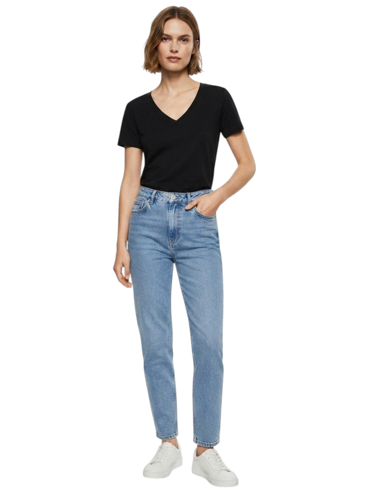 Image for Women's Plain Top,Black