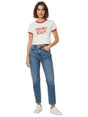 Image for Women's Printed Top,White