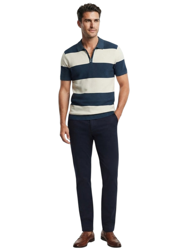 Image for Men's Textured Polo Top,Multi
