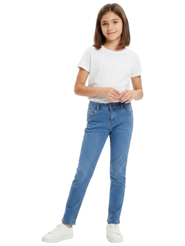 Image for Kids Girl's Plain Jeans,Blue