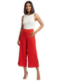 Image for Women's Textured Pants,Red