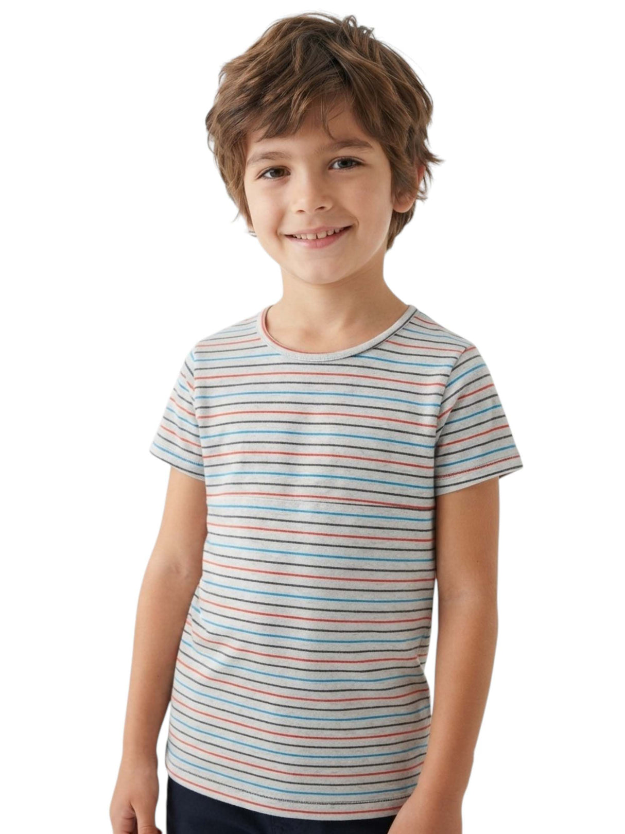 Image for Kids Boy's Stripped Top,Multi
