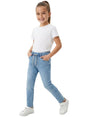 Image for Kids Girl's Plain Jeans,Blue