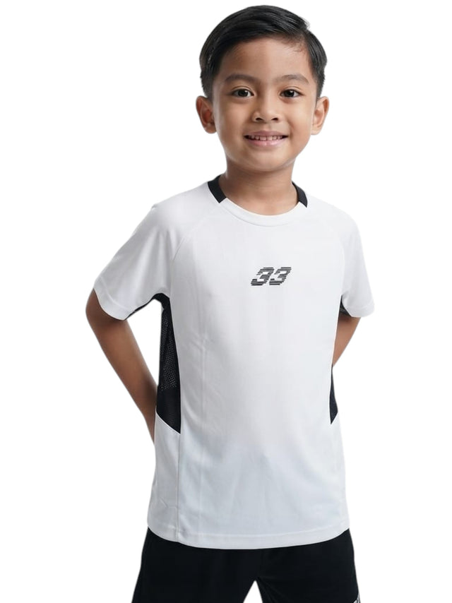 Image for Kids Boy's Plain Top,White