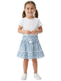 Image for Kids Girl's Striped Skirt,Blue/White