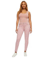 Image for Women's Colorblocked Jeans,Pink