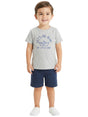 Image for Kids Boy's Printed Top,Grey