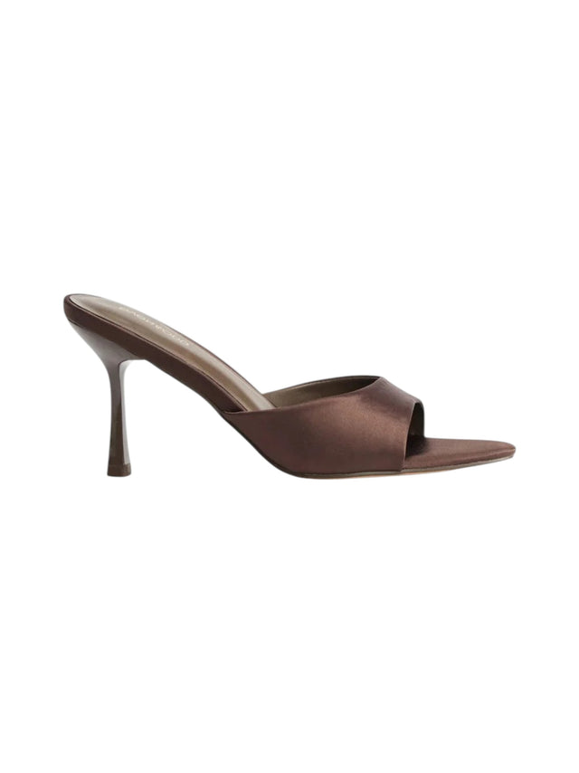 Image for Women's Plain Heeled Shoes,Dark Brown