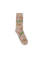 Image for Men's Printed Knitted Socks,Beige