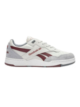 Image for Men's Textured Shoes,Grey/ Burgandy