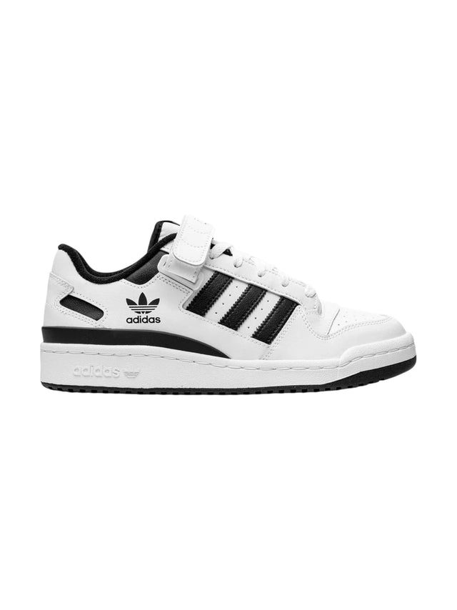 Image for Forum Low Adidas Kids Boy's Textured Shoes,White