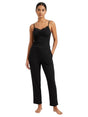 Image for Women's Ribbed Casual Top,Black