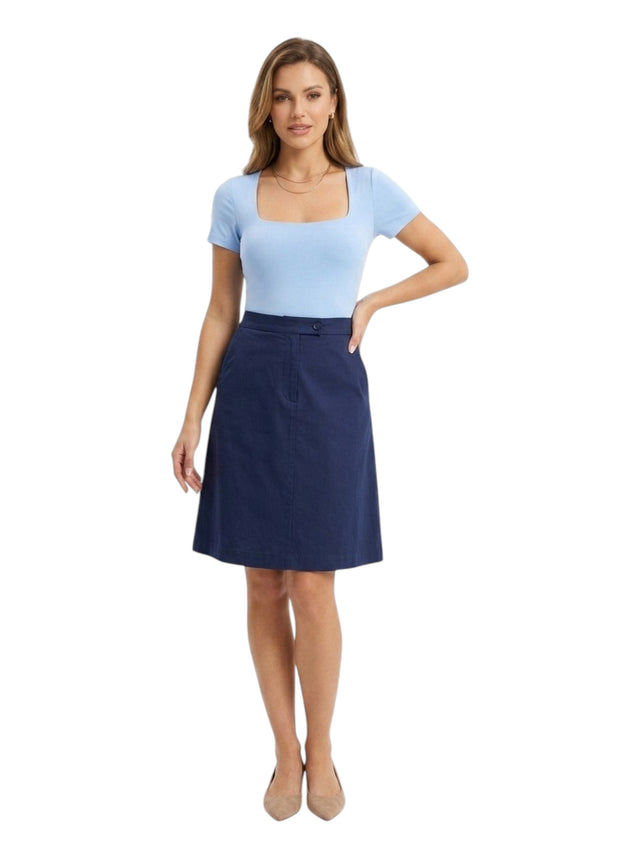 Image for Women's Plain Bodysuit,Blue