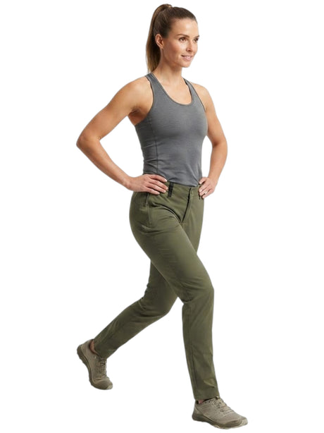 Image for Women's Plain Sport Pants,Olive