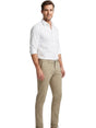 Image for Men's Plain Pants,Beige 