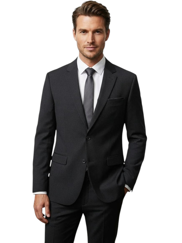 Image for Men's Plain Blazer,Black