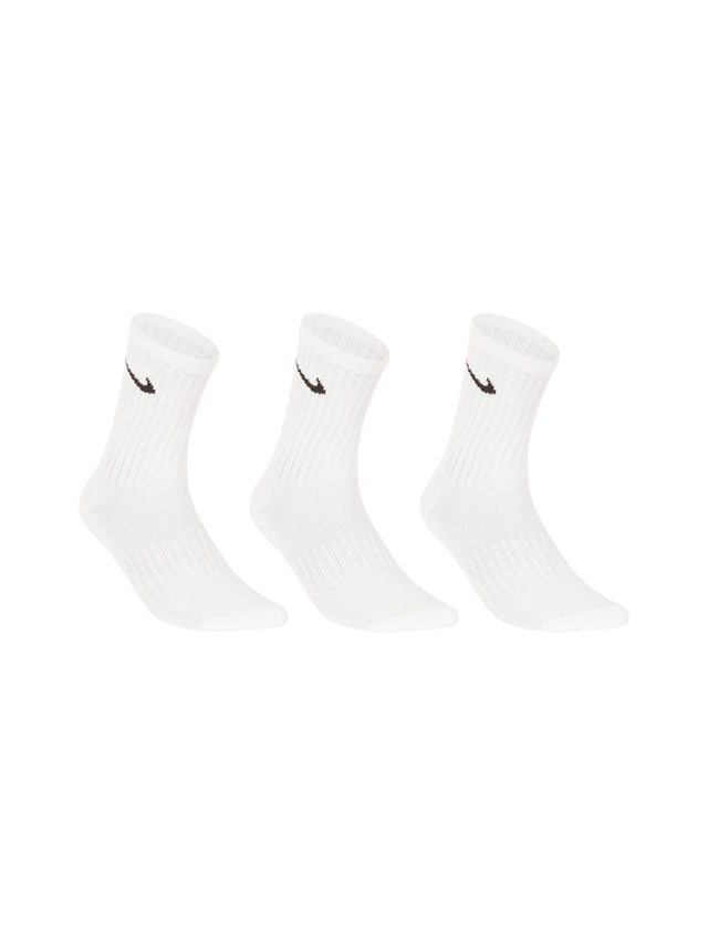 Image for Men's Knitted Long Thin Socks Set 3Pieces,White
