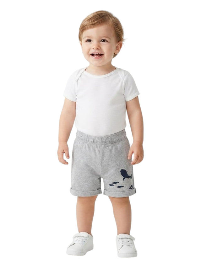 Image for Kids Boy's Printed Short,Grey