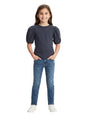 Image for Kids Girl's Plain Top,Dark Grey