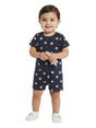 Image for Kids Girl's Printed Jumpsuit,Navy
