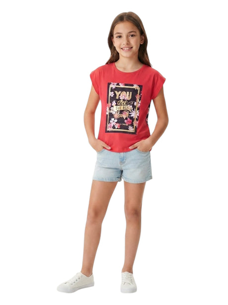 Image for Kids Boy's Printed Top,Red