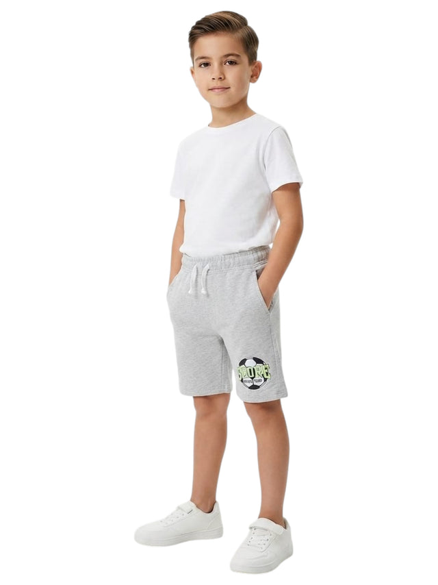 Image for Kids Boy's Plain Short,Grey