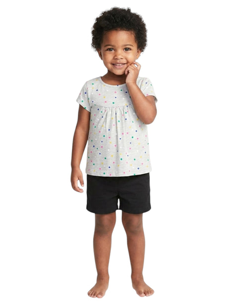 Image for Kids Girl's Printed Top,Grey