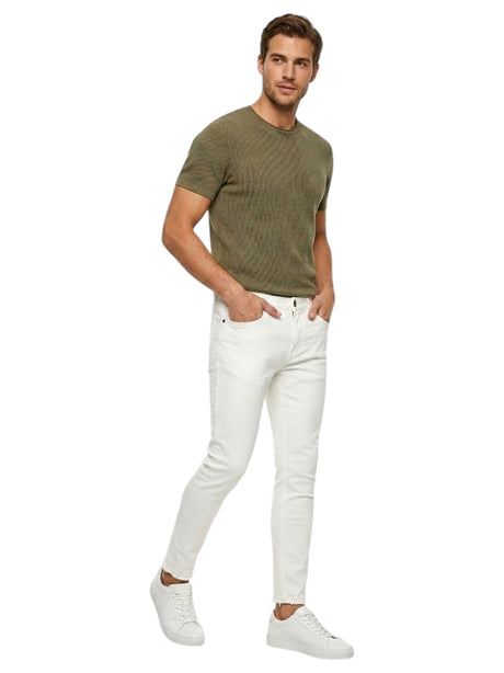 Image for Men's Plain Pants,White