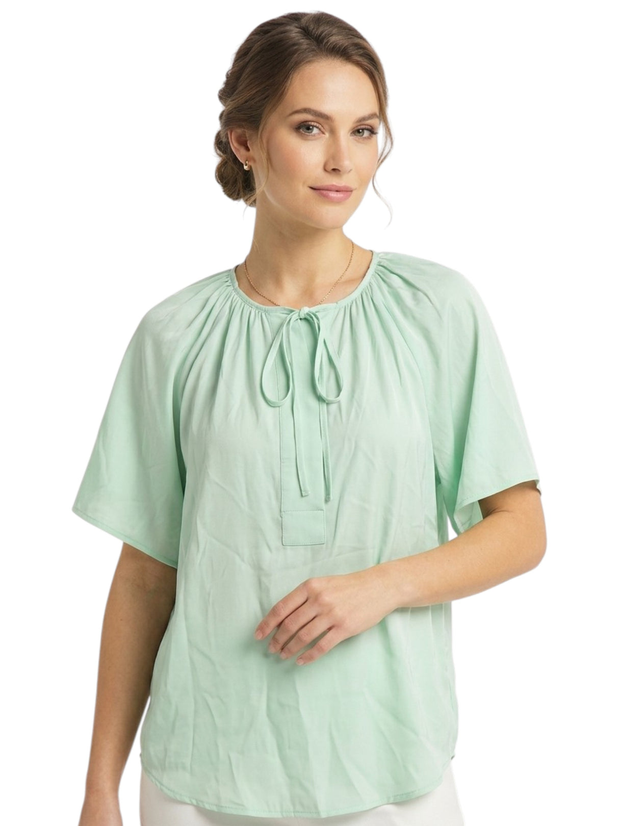 Image for Women's Plain Top,Light Green