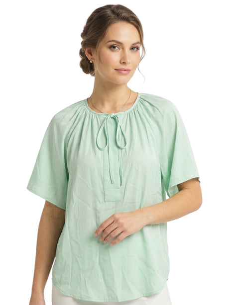 Image for Women's Plain Top,Light Green